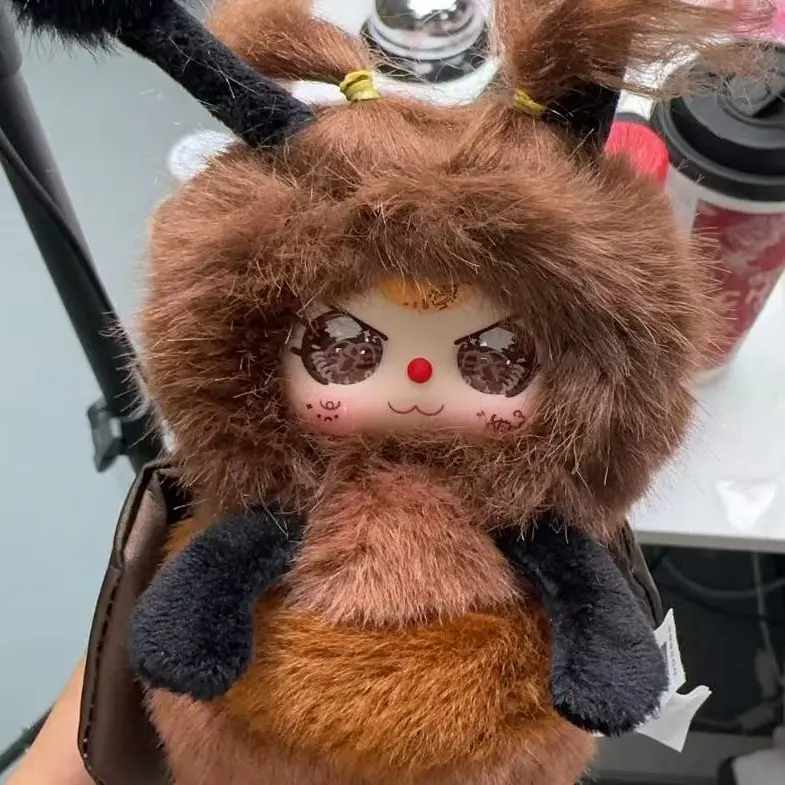 CN BABY THREE  - Here Comes Your Cockroach Baby 100%Mystery Boxes Bag Pendant Bunny Plush Dolls Soft Collectibles