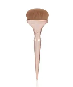 Powder Brush Cheeky Rose Beauty | Christmas Halloween Gift Idea Mom Mother Daughter Wife Girlfriend Teen Y2K Alt Alternative Gyaru Luxe Synthetic Cruelty Free