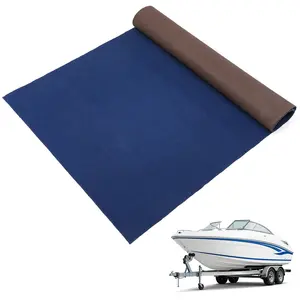 Marine Carpet, Waterproof Boat Carpet with Non-Slip TPE Backing, 0.2” Thick Indoor Outdoor Carpets Roll for Deck, Patio, RV, Yacht