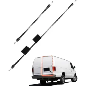 Rear Right Cargo Door Latch Release Cables For Ford E-100,E-200,E-300,E-450,E-550 Econoline Super Duty Wagon Van Replace# 8C2Z15431A02C,924-351
