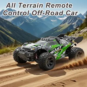 All Terrain Remote Control Off-Road Car, Remote Controlled Car, Speed Racing Car, 35km/h, 20 Minutes Battery Life, Independent Suspension, Perfect Gift for Boys