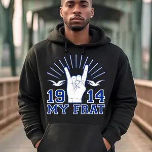 Phi Beta Sigma Hoodie. Phi Beta Sigma 1914 Apparel. Sigmas, Men of Sigma, Go Mab.