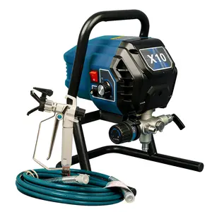 Garvee High Efficiency 2900PSI 700W Electric Airless Paint Sprayer - Handheld Industrial Spraying Tool - 4 Modes & Stepless Control - 0.39GPM Current for Indoor/Outdoor DIY Projects