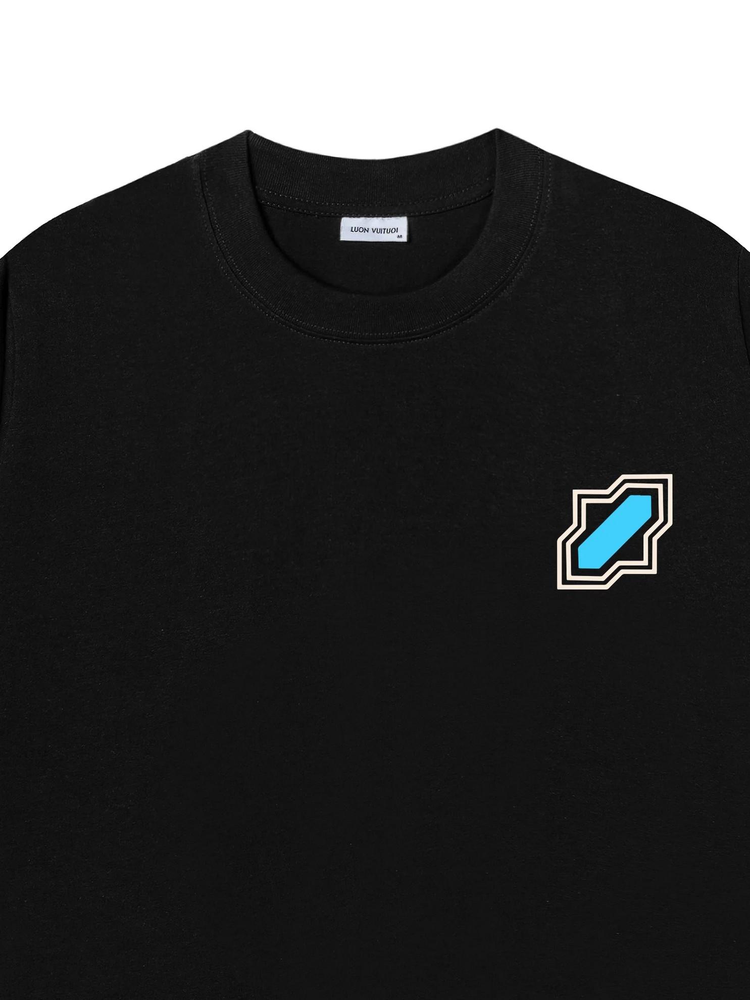 All Random All Mid Oversized Graphic T-Shirt Streetwear Unisex 100% Cotton Loose Fit