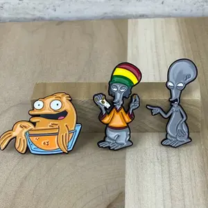 American Dad Pin Set