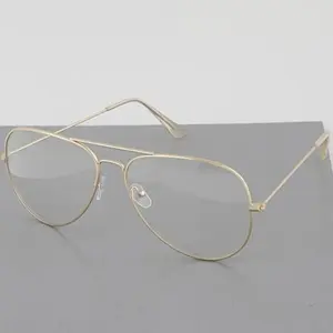 Classic Aviator Clear Frames