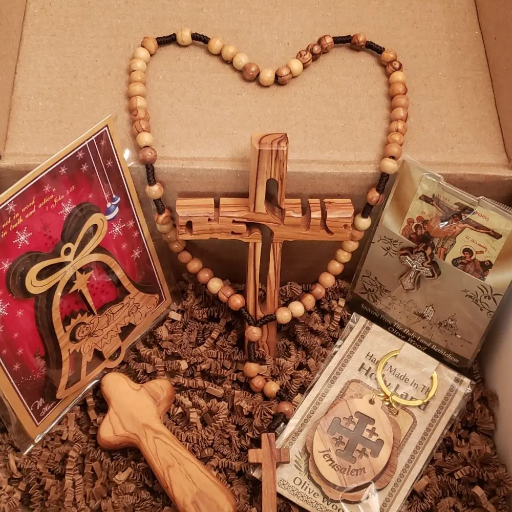 Olive Wood Gift Box from the Holy Land