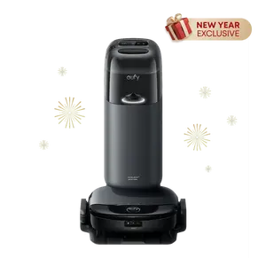 eufy S1 with All-in-One Station, HydroJet System with Roller Mop, Robot Vacuum and Mop Combo, Incredible Suction, Obstacle Avoidance, Multi-Level Mapping, Mop Auto-Retraction, Perfect for Pet Hair