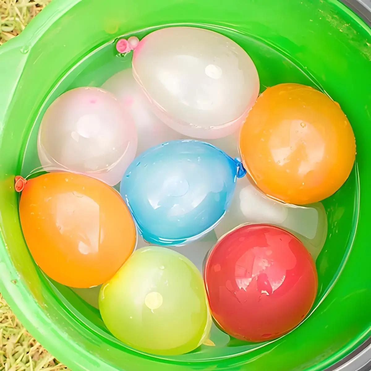 212 MAIN Reusable Water Balloons, 592-Count Multicolor Rapid-Fill Set, Stress Relief Home & Festive Party Supplies
