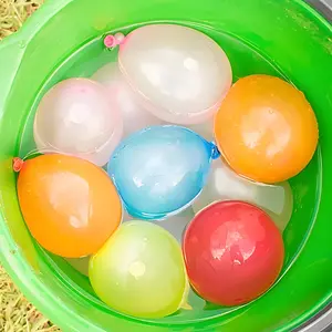 212 MAIN Rapid Fill Reusable Water Balloons, 592-Count Multicolor Set, Home and Festive Party Supplies