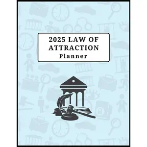 2025 Law of Attraction Planner – Manifest Your Goals & Dreams | Daily, Weekly & Monthly Planner with Vision Board & Affirmations Paperback – August 28, 2024