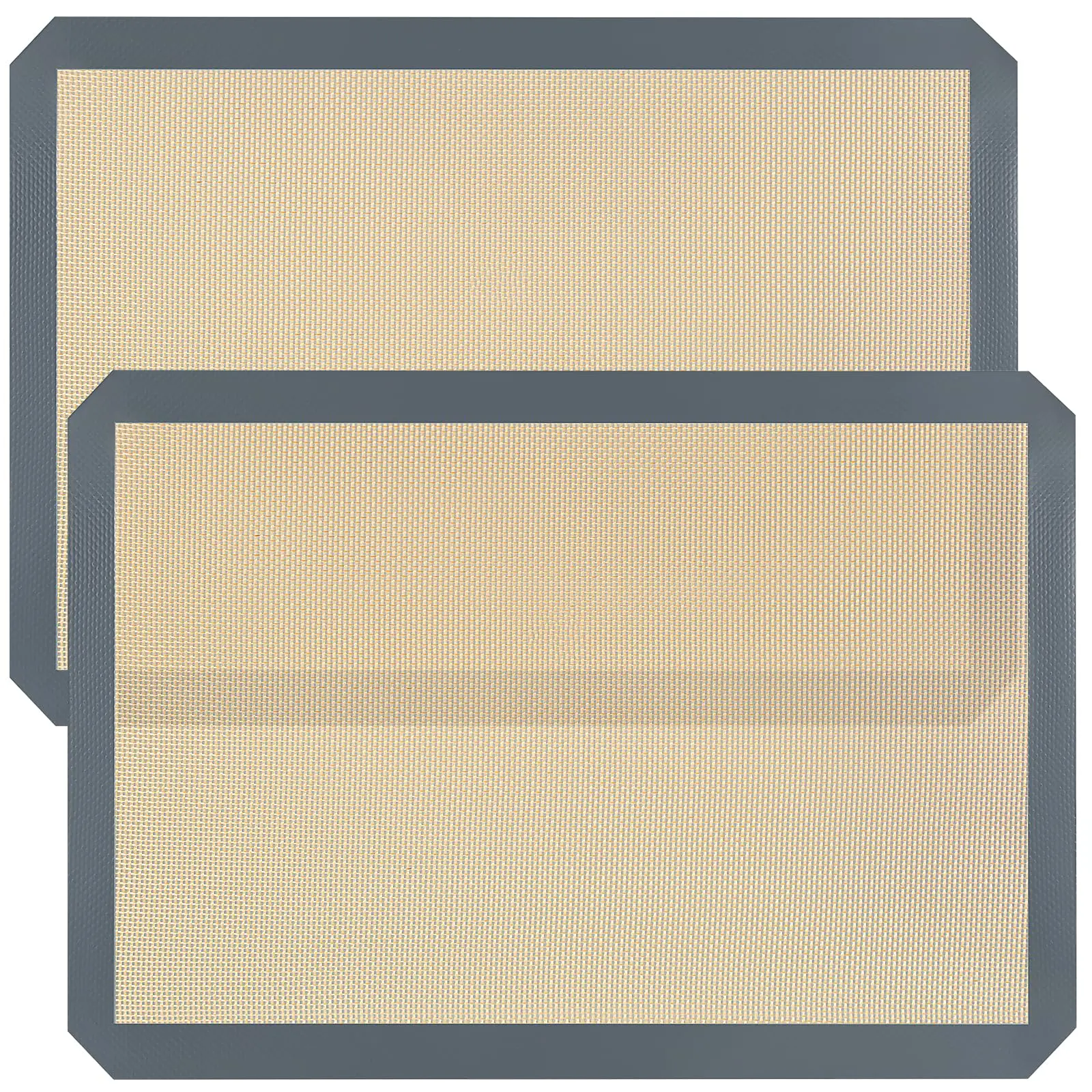 Silicone Baking Mat Non-Stick 2-Pack Half Sheet| essential bakeware kitchen utensil