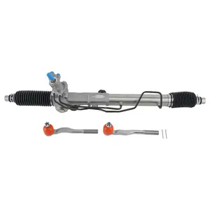 3x Power Steering Rack And Pinion + Outer Tie Rods compatible for Toyota Tacoma 95-04