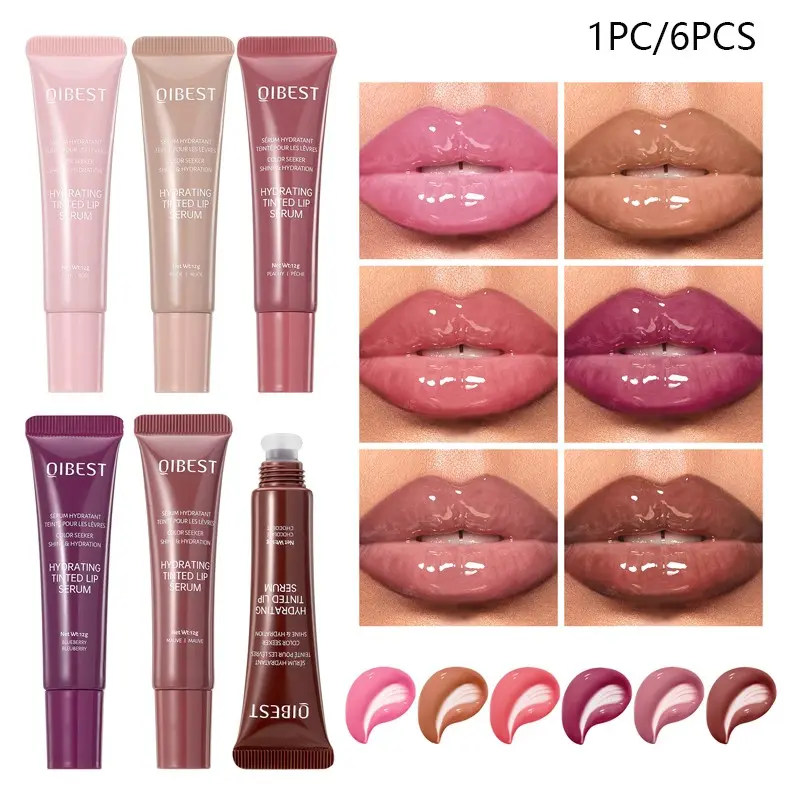 Long-Lasting Lip Gloss, Moisturizing Hydrating Nourishing Glossy Lip Glaze Stick, Lip Lacquer, Plumping Effect Lip Oil Lipstick for Women & Girls, Lip Product, Lip Plumpers, Makeup