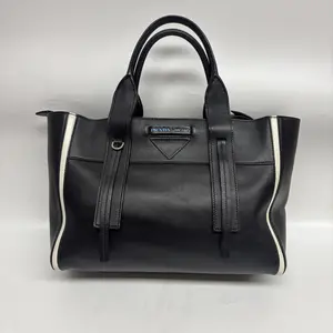 Pre-owned Calfskin Tote Bags Prada Black Tote Handbag