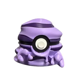 Grimer Poke Ball - Inspired 3D Printed Collectible