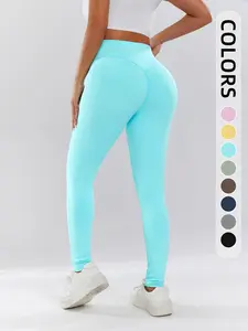 High-Waisted Butt-Lifting Slim Fit Long Pants, Yoga Fitness Outdoor Sports Casual Commute Micro Flare Jeans, Comfortable and Stylish
