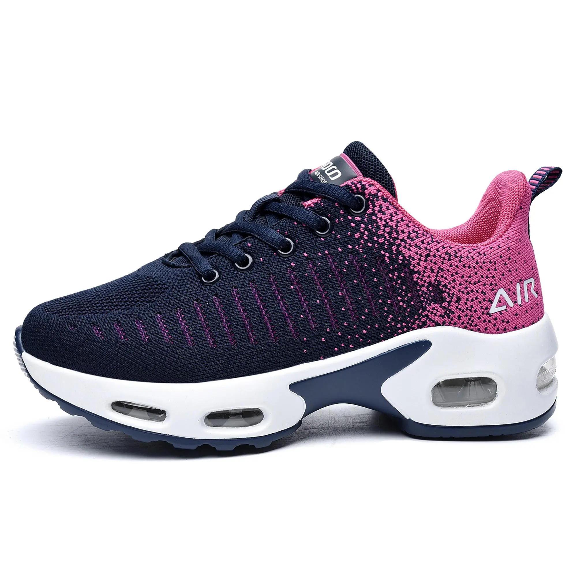 AOV Women's 2026 Lightweight Breathable Sneakers - Fabric Cloth Casual Running Tennis Shoes with Arch Support, Vibrant US Sizes Athletic Shoes for Walking, Yoga