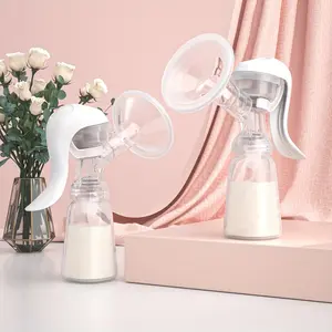 Adjustable Suction Silicone Hand Pump, Portable Manual Breast Milk Catcher, Ideal for Breastfeeding, Perfect Gift for Expectant Moms