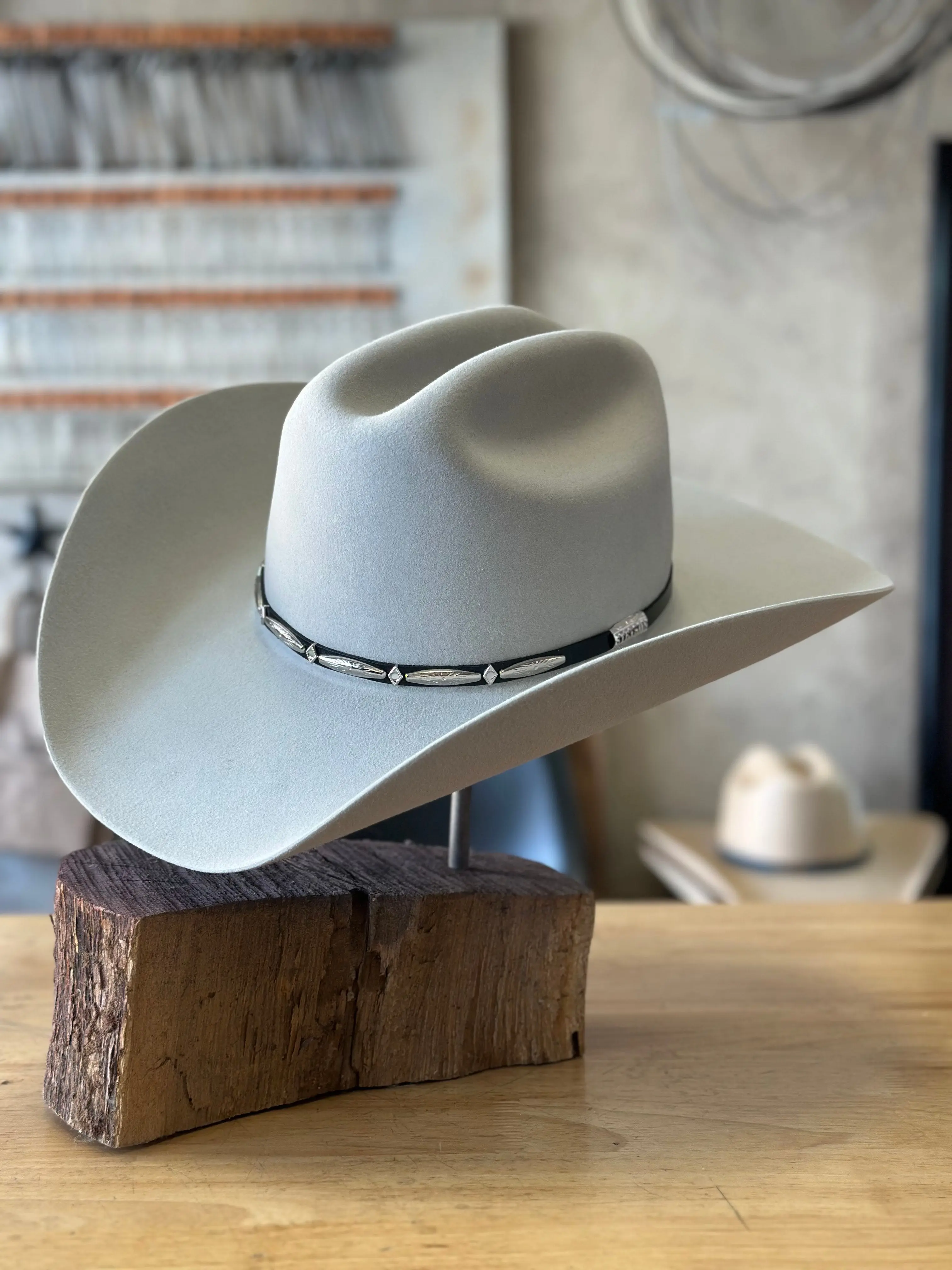 Stetson Del Norte Western 6X Felt Cowboy Hat