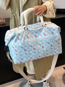 Large Capacity Waterproof Travel Bag for Women, Handheld Crossbody Luggage Bag, Short Trip Business Travel Duffel Bag, Travel Duffle Bag