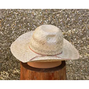 American Hat Co: 1804 Sisal 2CWHIS 4 1/4” Brim (Open Crown)