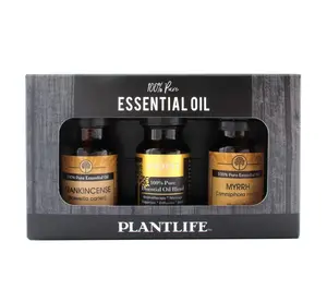 Plantlife Biblical Essential Oil 3‑Pack – Frankincense, Myrrh & Anoint Blend (10 ml Each)