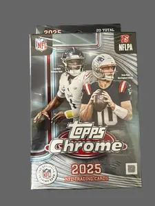 2025 Topps Chrome NFL Hanger box (Pulsar Parallels)