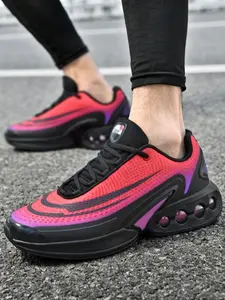 Fashion Couple Leisure Running Shoes, Anti-Slip Wear-Resistant Design, Lightweight Breathable Mesh Lining, Perfect for Complex Terrain, Fashionable Running Shoes