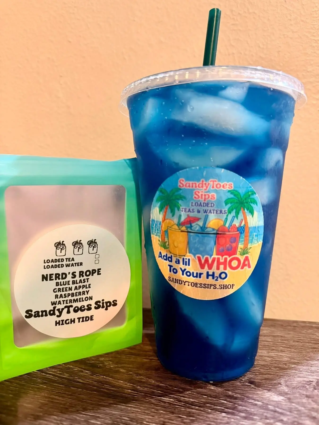 NERD'S ROPE Loaded Tea or Loaded Water  Sugar Free Gluten Free