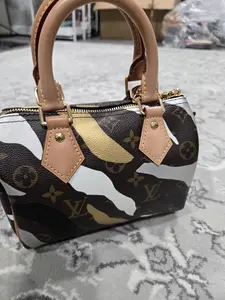 Pre-owned Louis Vuitton canvas Mini Bags Preowned limited edition speedy 20 bando