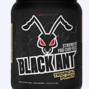 Bucked Up ALL NEW Black Ant Pre-Workout | Advanced Formula with Creatine & Black Ant Extract | 20/40 Servings