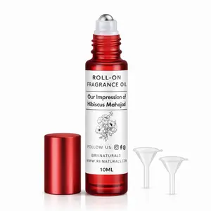 Hibiscus Mahajád Roll-On Fragrance Oil 100% Pure Long Lasting 10ML Roll-On Perfume Oil