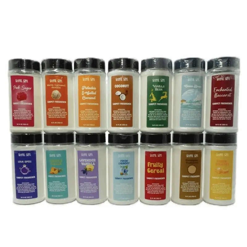 Scent Szn Carpet Freshener Upholstery Deodorizer 16 oz Mahogany Apple Scented for Home Odor Removal Fragrance