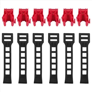 6Pcs/Set Car Bicycle Stand SUV Vehicle Trunk Mount Bike Rack Hitch Stand Storage Carrier Spare Hooks with Racks,Model B