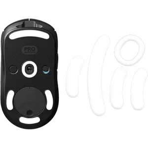 2 Sets Fast 5.1 Rounded Curved Edges   Skates for  Pro Superlight  Gaming   Replacement (0.8mm,Smooth,PTFE) Pro Performance Upgrade