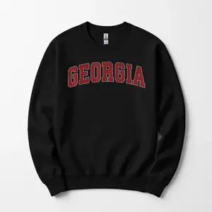 Georgia GA Vintage Athletic Sweatshirt | Red Sports 80s 90s Hoodie & T-Shirt for Men & Women | Retro Graphic Apparel