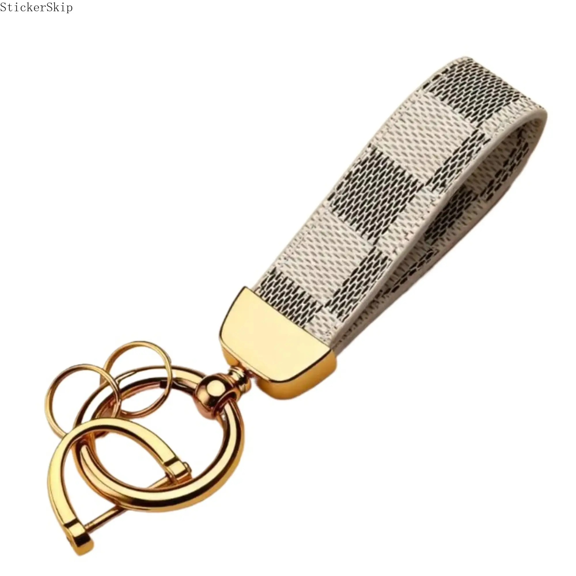 2026Horseshoe Leather Keychain – Lucky Charm Keychain with Metal Buckle, Durable Premium Car Keychain for Men & Women, Elegant Gift Key Ring for Keys, Bags & Daily Carry