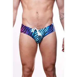 Wayne Retro Leopard Speedo