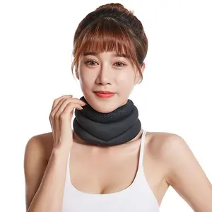 Universal three-stage cervical support anti-head lowering cervical spine fixed scarf office anti-tilt neck protector retractor neck cover