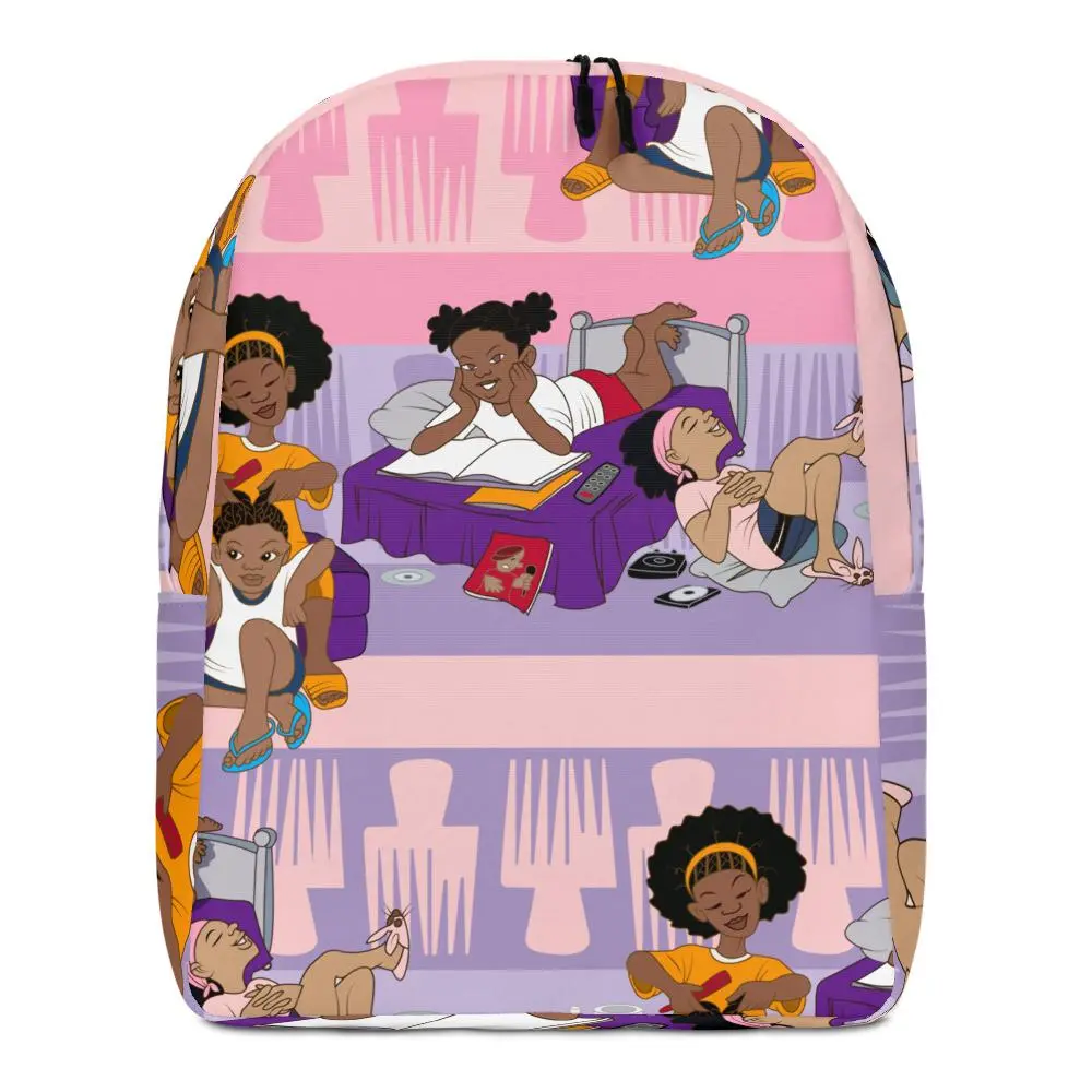 Slumber Party Backpack-Pink/Purple