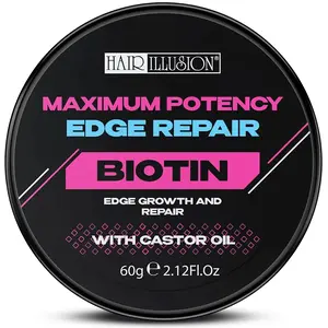 Hair Illusion Maximum Potency Edge Repair with Biotin and Castor Oil Haircare Comfort