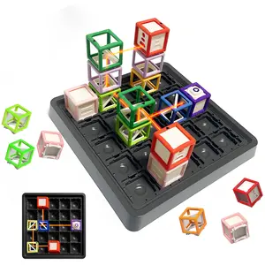 Reasoning Laser Maze STEM Toy | Beam-Bending Logic Puzzle Game for Kids 8+ | 60 Challenges Family Board Game