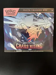2026 Pokémon Mega Evolution Chaos Rising Elite Trainer Box (ETB) - Collectible Non-Sports Trading Card Box