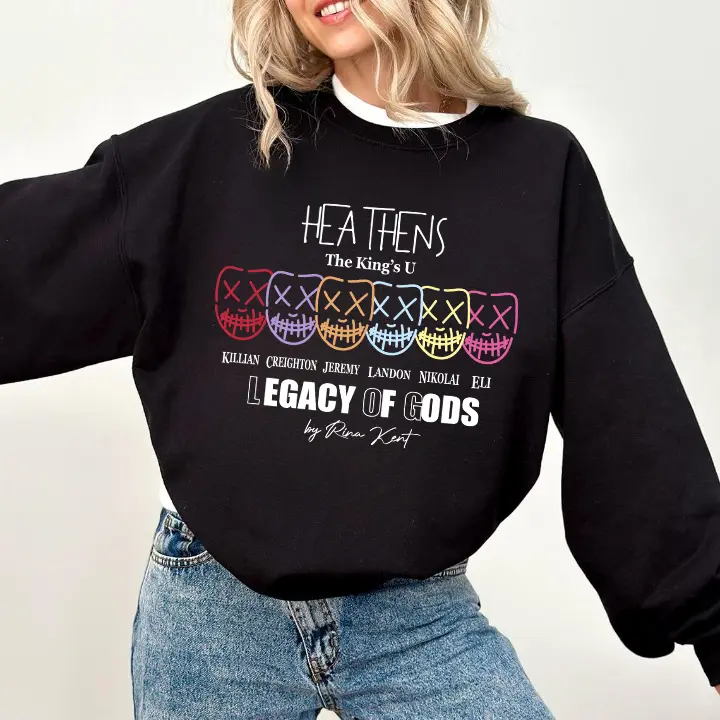 The Heathens Sweatshirt/ T-shirt, Legacy Of Gods Hoodie, Jeremy Volkov, Killian Carson, Nikolai Sokolov, Gareth Carson, Vaughn Morozov Sweater