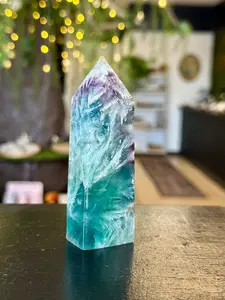 Feather Fluorite Tower 13