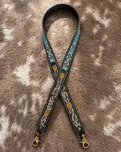 Canyonlands Hand-Tooled Purse Strap by Myra Bag