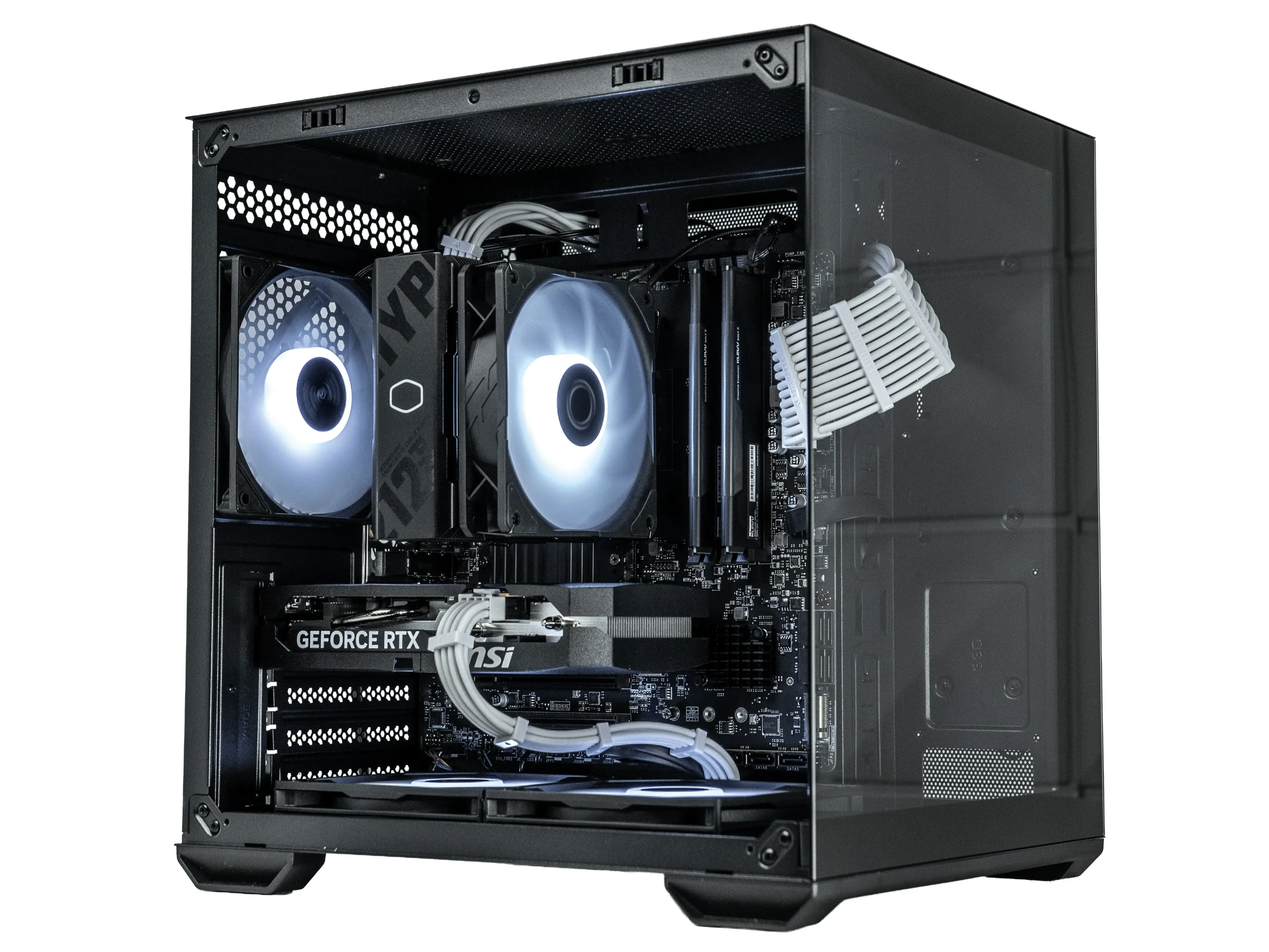 Dark Nova Gaming PC – Ryzen 5 5600, RTX 5060, 16GB RAM, 1TB NVMe SSD, WiFi