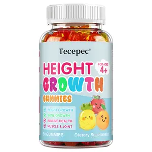 Tecepec Height Growth Health Supplement,Supports Bone Health and Immune Health,60 Capsules