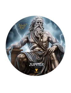 Jupiter Shaving Soap - Luxury Dense, Rich & Creamy Lather Tallow Wet Shave Puck Grooming and Skincare for Men. Tallow, Whey Proteins, Donkey Milk, Waterbuffalo Milk, Lanolin, Hops Extract, Shea Butter, Cocoa Butter, Kokum Butter. Vegan. Made in USA
